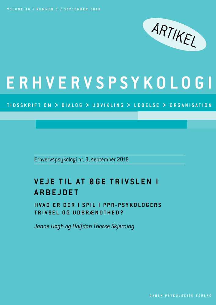 Veje til at øge trivslen i arbejdet