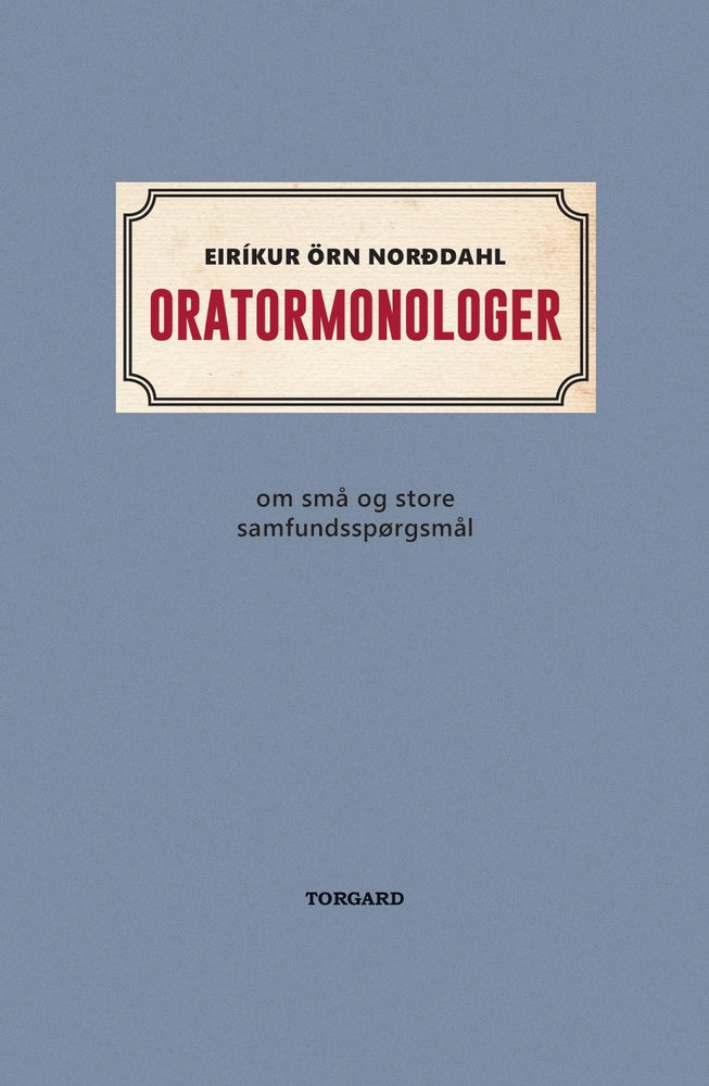 Oratormonologer