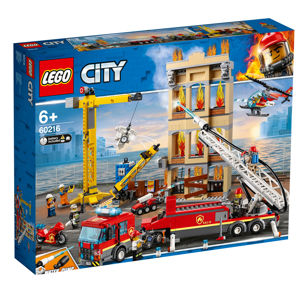 60216 LEGO City Fire midtbyens brandvæsen