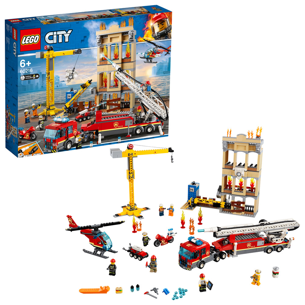 60216 LEGO City Fire midtbyens brandvæsen