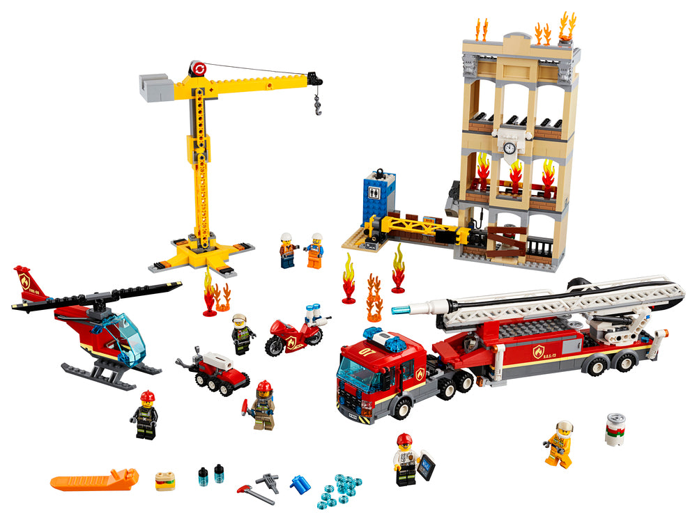 60216 LEGO City Fire midtbyens brandvæsen