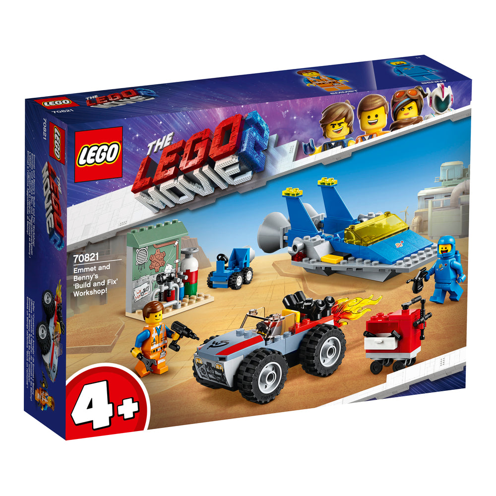 70821 LEGO Movie Emmet og Bennys byg og iks værksted