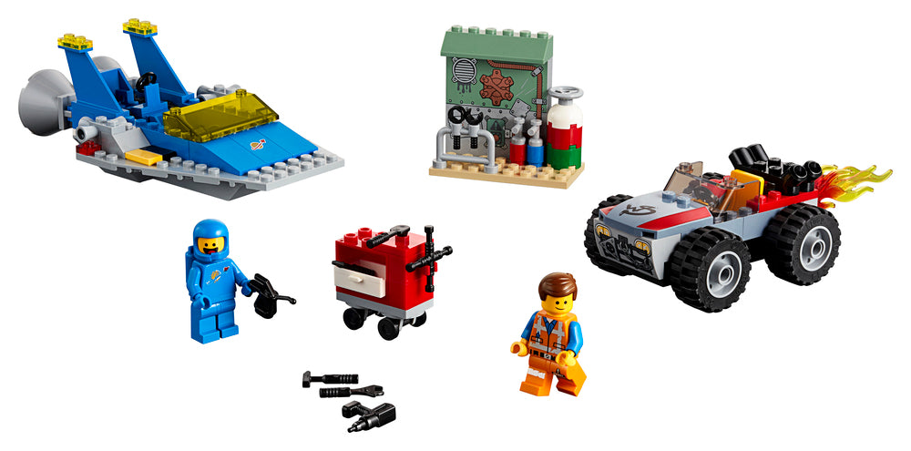 70821 LEGO Movie Emmet og Bennys byg og iks værksted