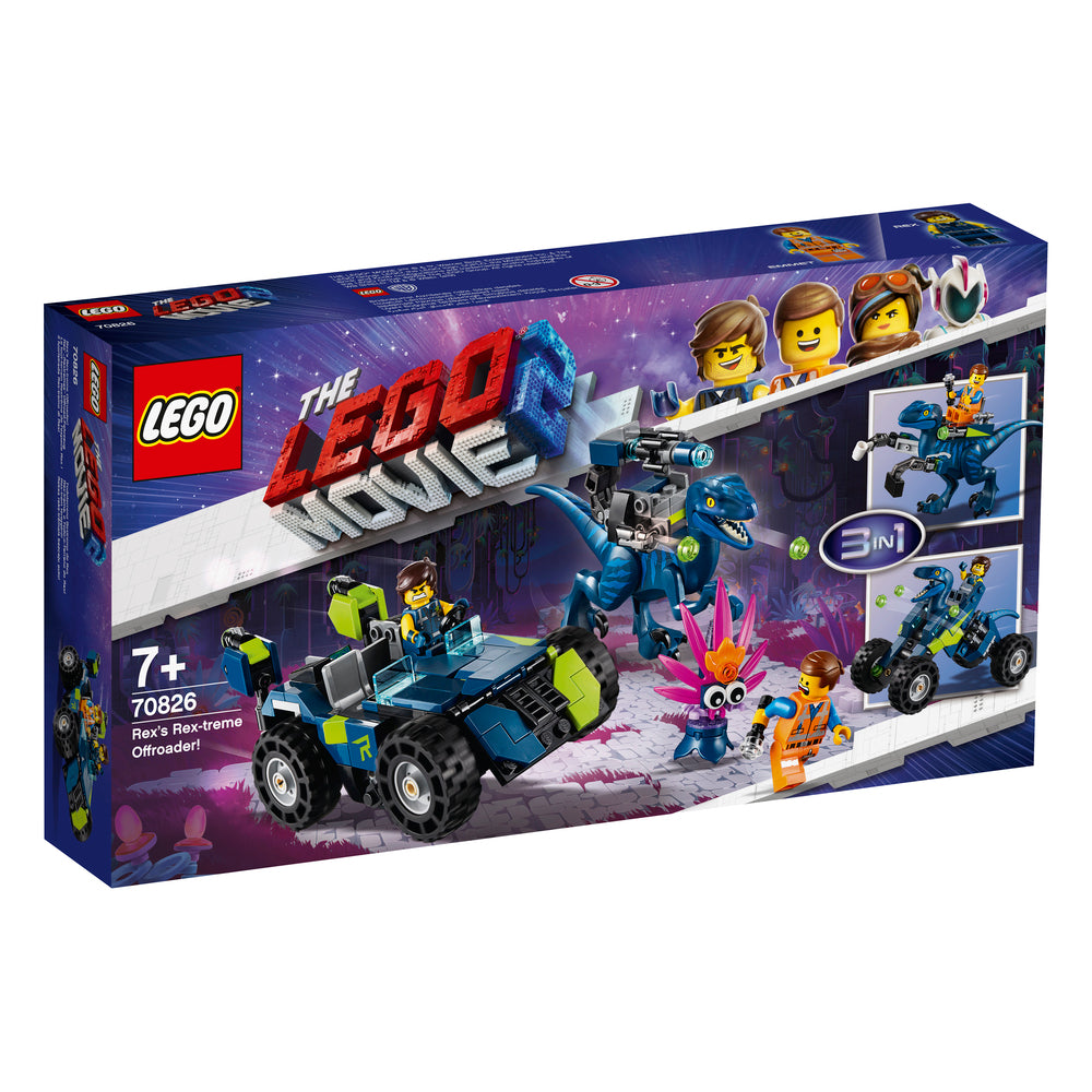 70826 LEGO Movie Rex's Rex-treme offroader!