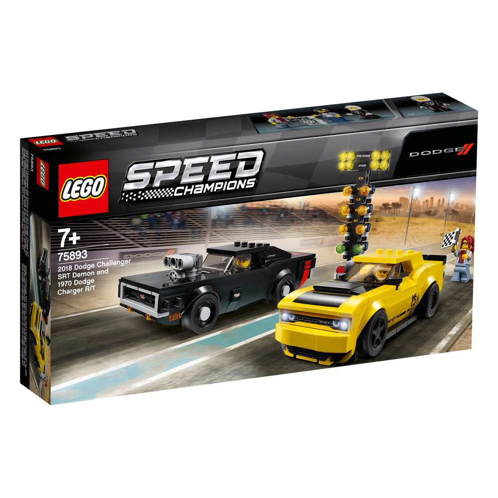 75893 LEGO Champions Dodge challenger og Dodge Charger