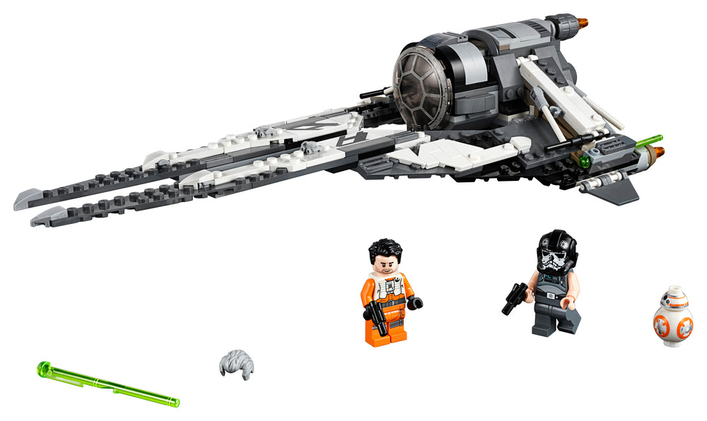 75242 LEGO STAR WARS TIE INTERCEPTOR MED SORTKLÆDT PILOT