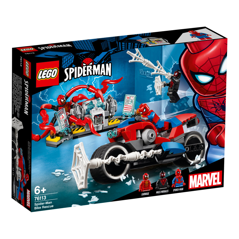 76113 LEGO Super Heroes Spider-mans motorcykelredning