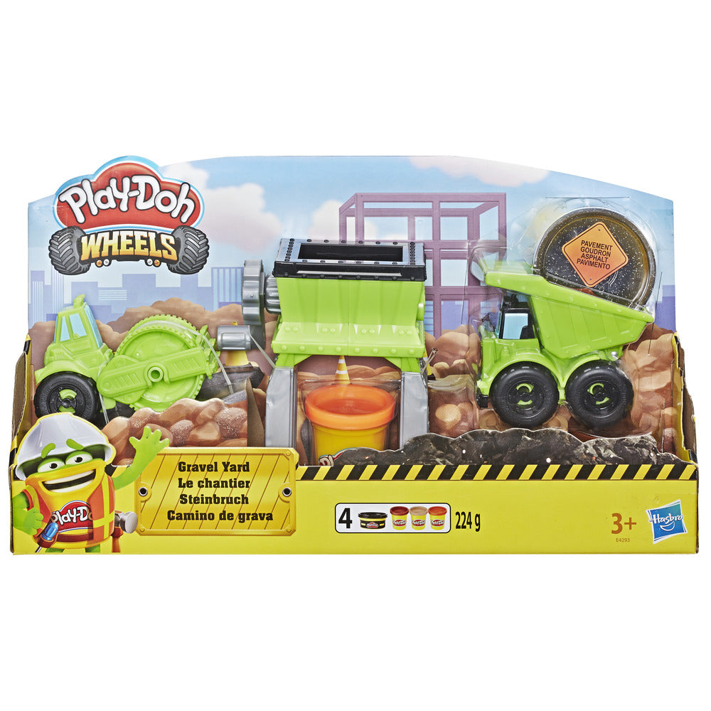 Play-doh gravel yard