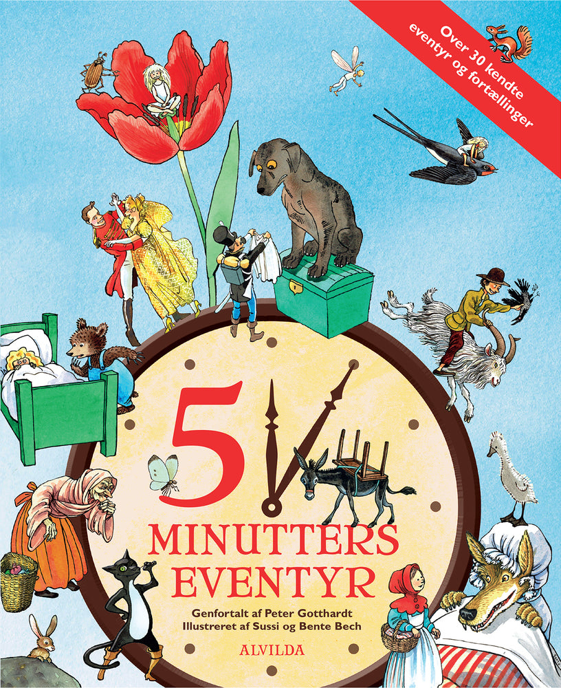 5 minutters eventyr (over 30 kendte eventyr og fortællinger)