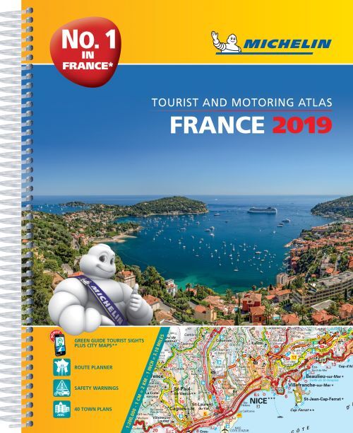 Michelin Tourist & Motoring Atlas France 2019