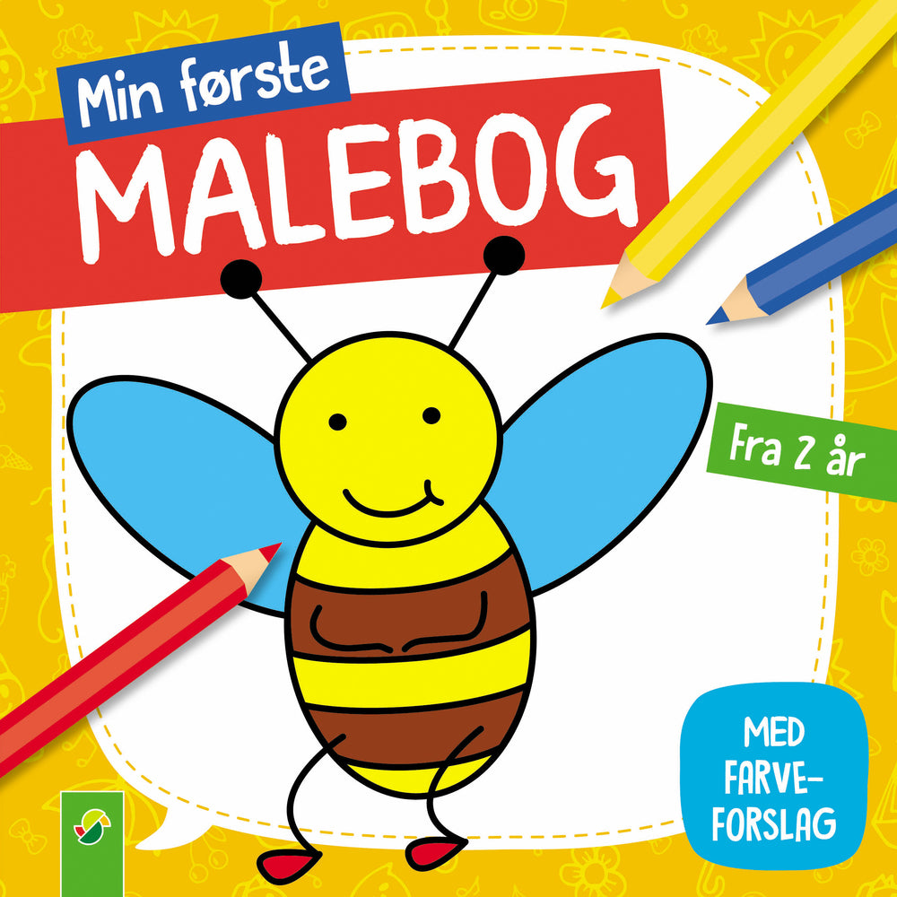MIN FØRSTE MALEBOG FRA 2 ÅR