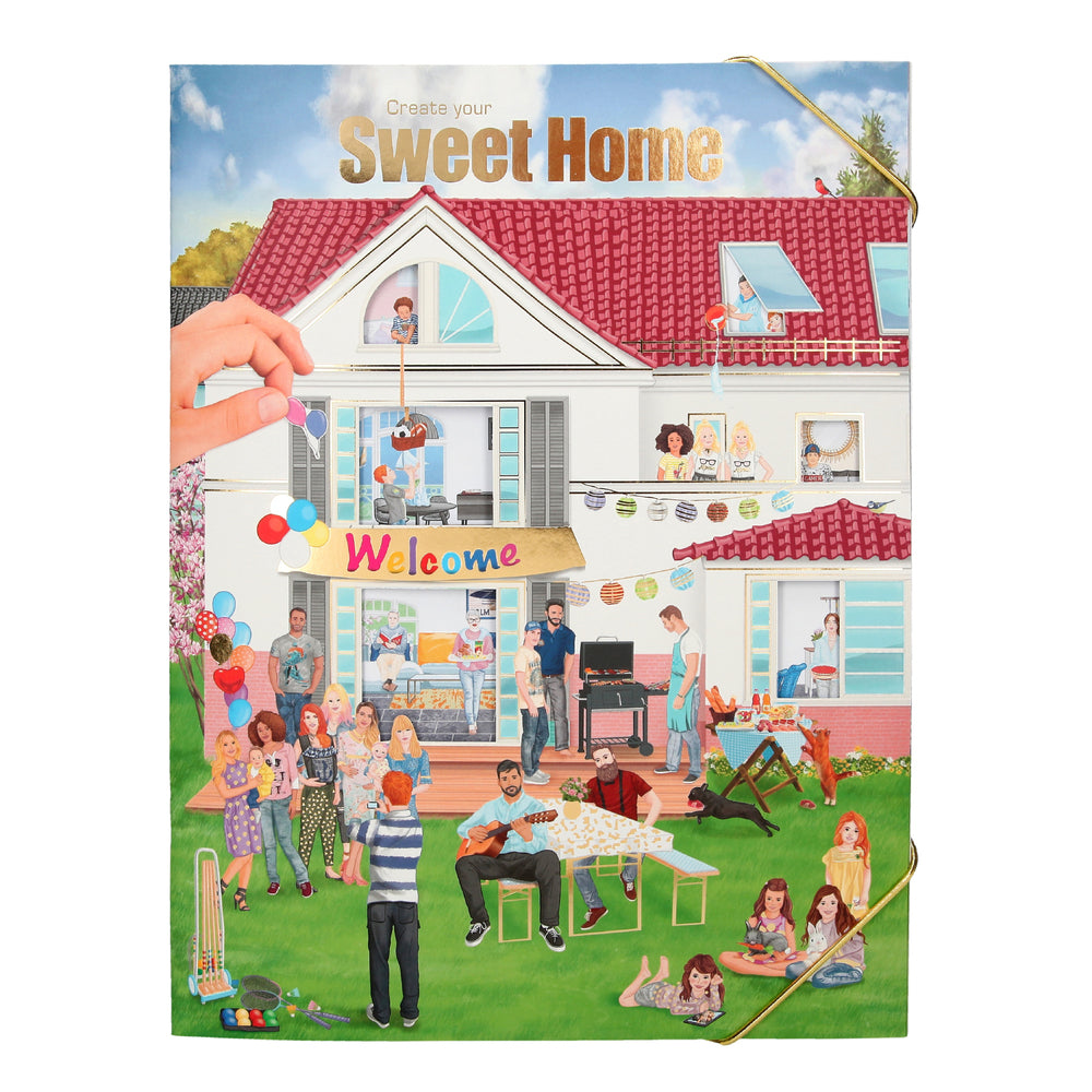 Create you sweet home aktivitetsbog