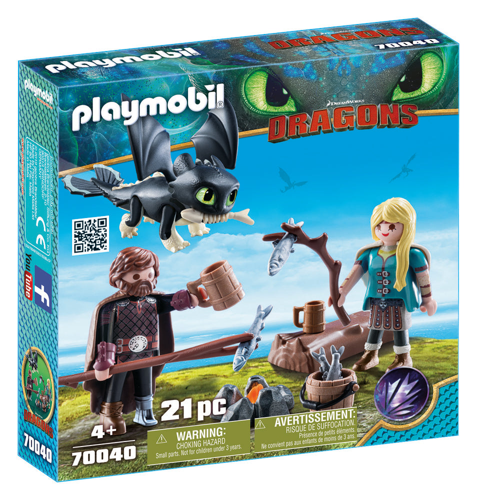 Playmobil 70040 hikke og astrid legetøjssæt