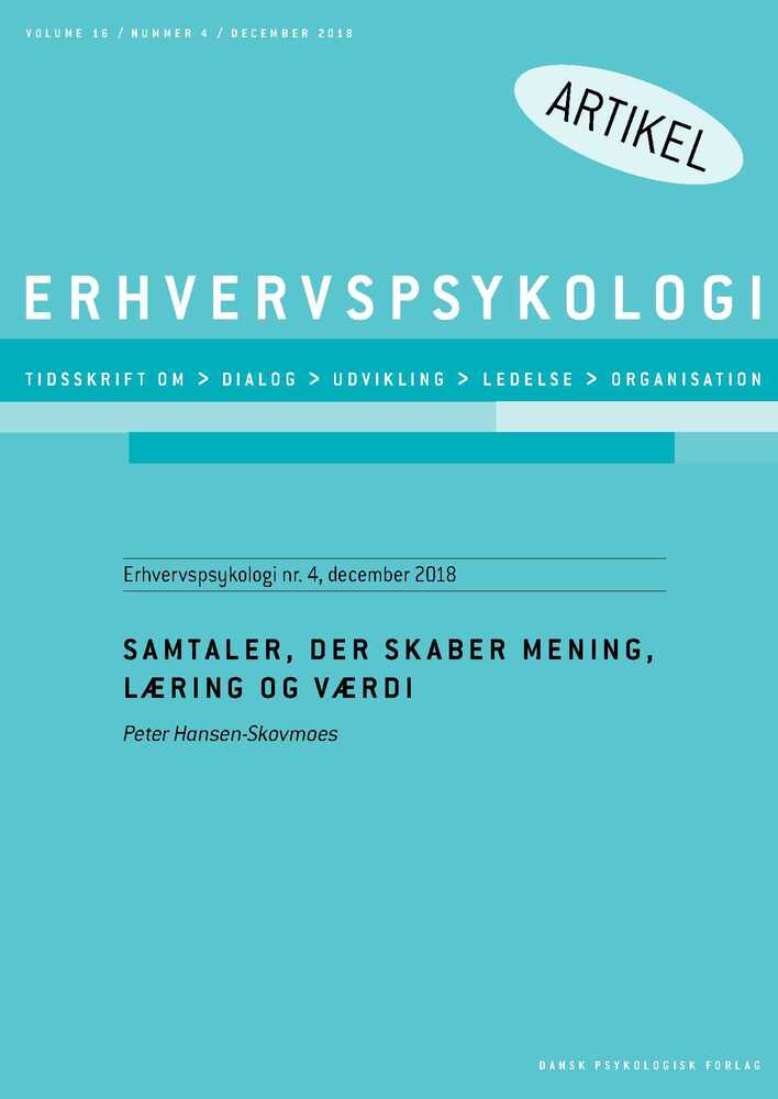 Samtaler der skaber mening, læring og værdi