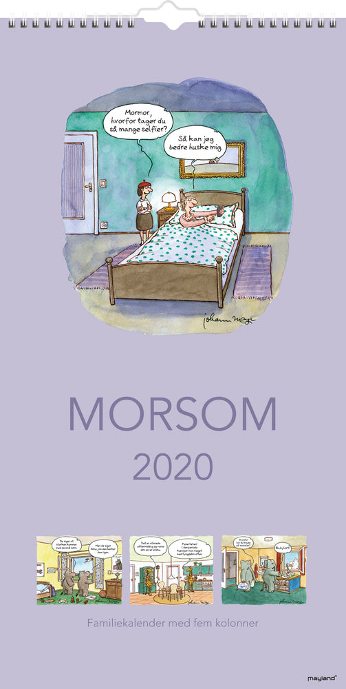 FAMILIEKALENDER MORSOM 2020 MAYLAND