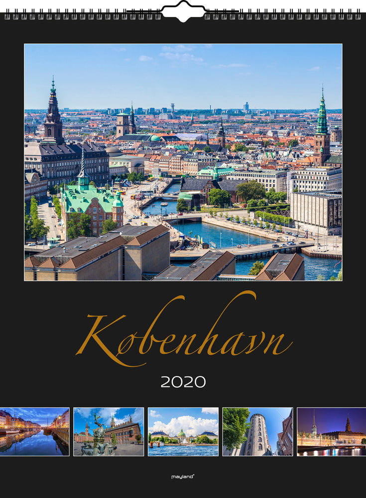Vægkalender københavn 2020 Mayland