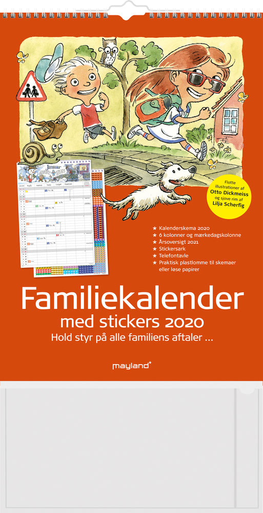 FAMILIEKALENDER OTTO DICKMEISS ILLU. 6 KOL. 2020 MAYLAND