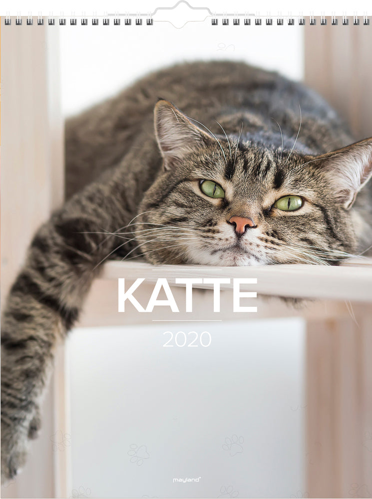 VÆGKALENDER KATTE 2020 MAYLAND
