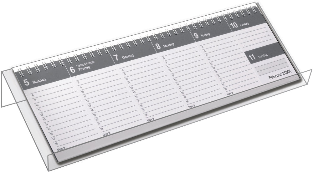 Dag ugebordkalender grå pp 2020 Mayland