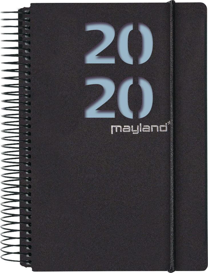 SPIRALKALENDER 1 DAG SORT 2 BLADE 2020 MAYLAND