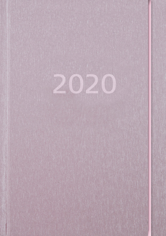SPIRALKALENDER 1 DAG INDBUNDET ROSA 2020 MAYLAND