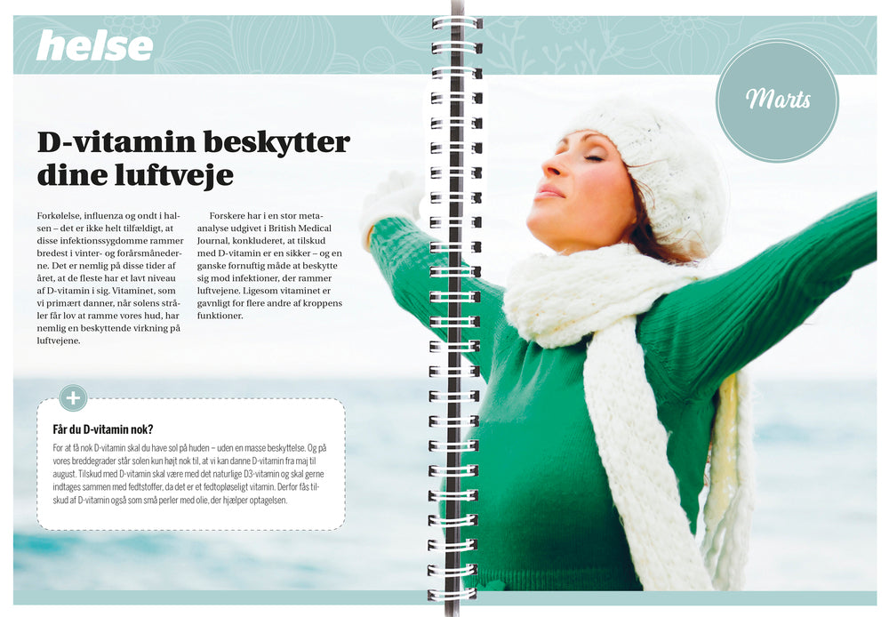 SPIRALKALENDER A5 HELSE 2020 MAYLAND