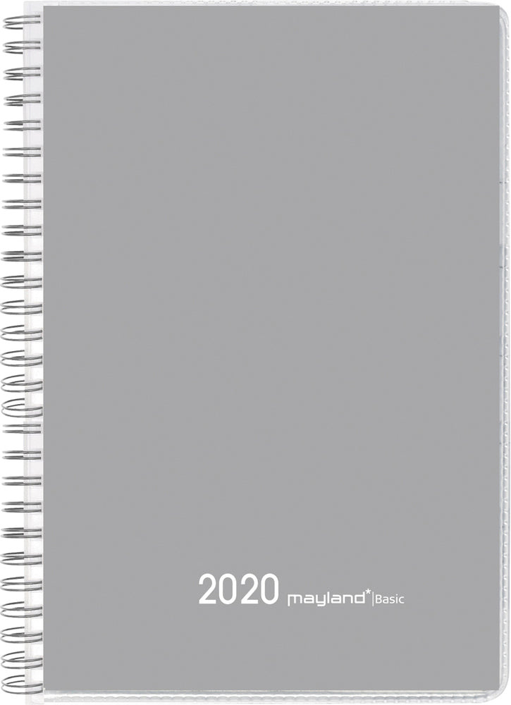 BASIC A5 UGEKALENDER GRÅ 2020 MAYLAND