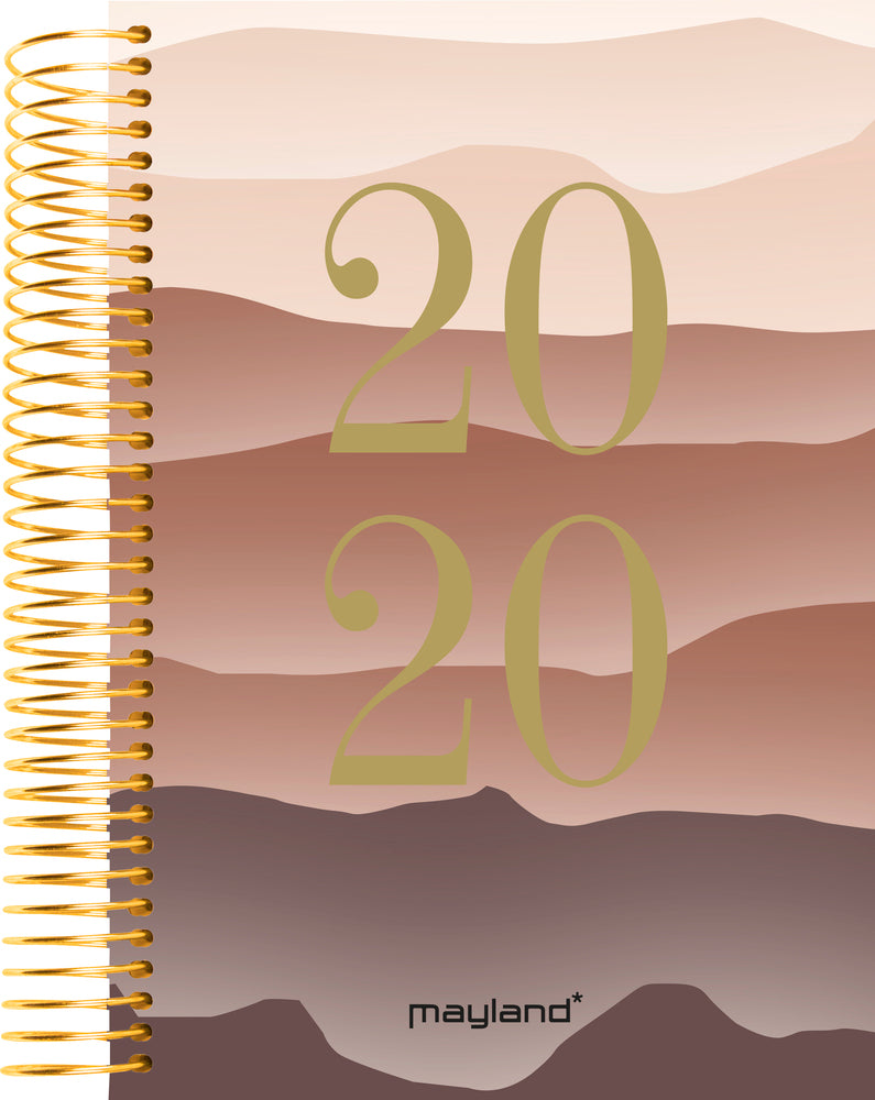 TIMEKALENDER 1 DAG BJERG 2020 MAYLAND