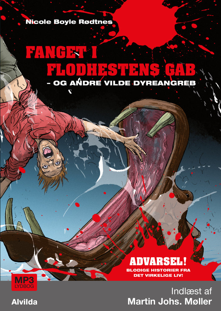 Fanget i flodhestens gab - og andre vilde dyreangreb