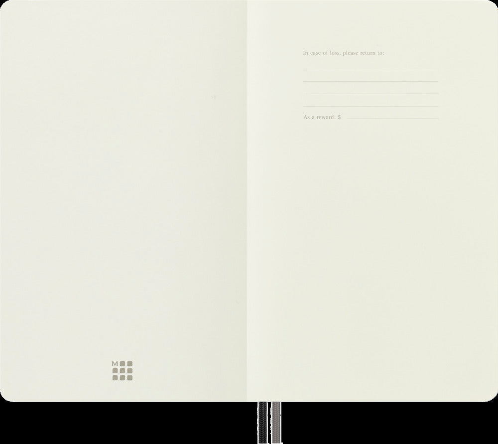 Moleskine soft u/linjer 400 ark
