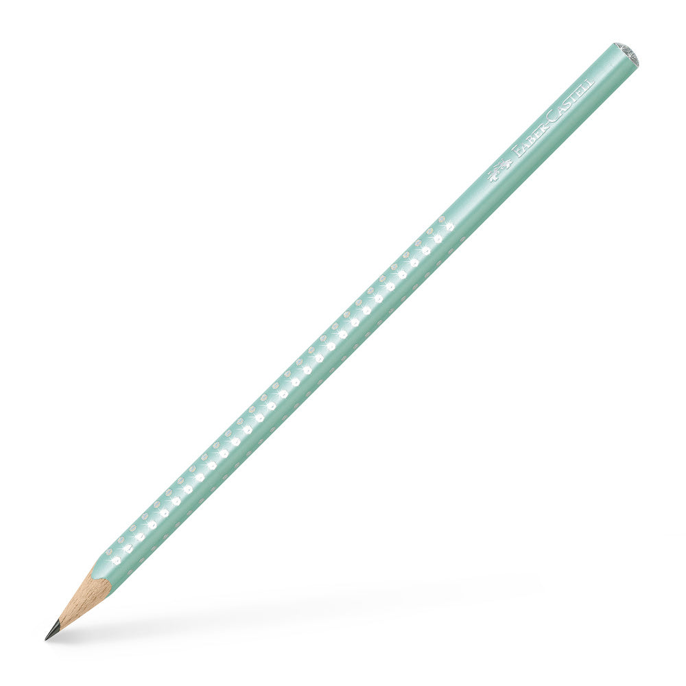 Blyant Faber-Castell sparkle mintgrøn glitter