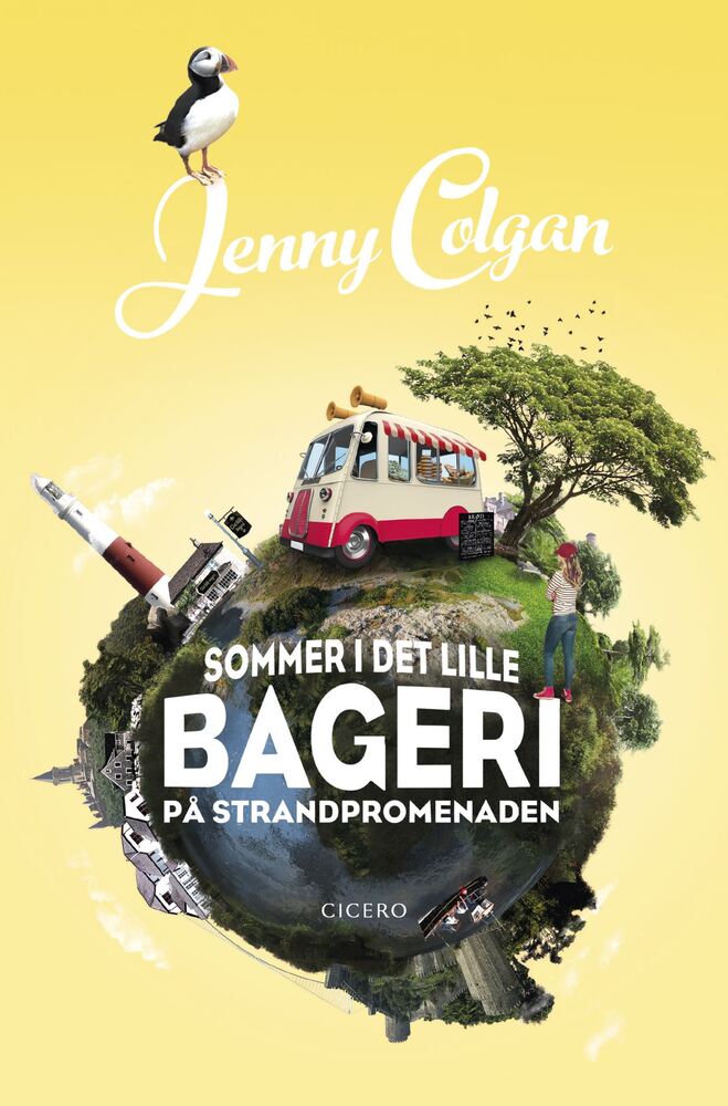Sommer i det lille bageri på strandpromenaden