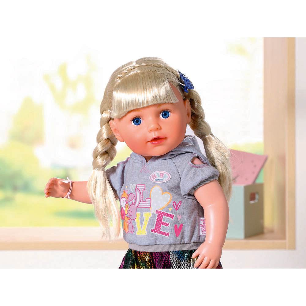 Baby Born soft touch sister blond 43cm