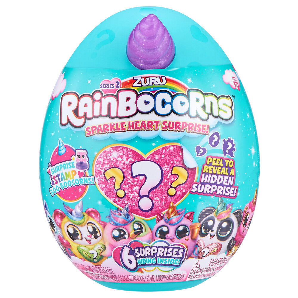 Rainbocorns sparkle heart s2