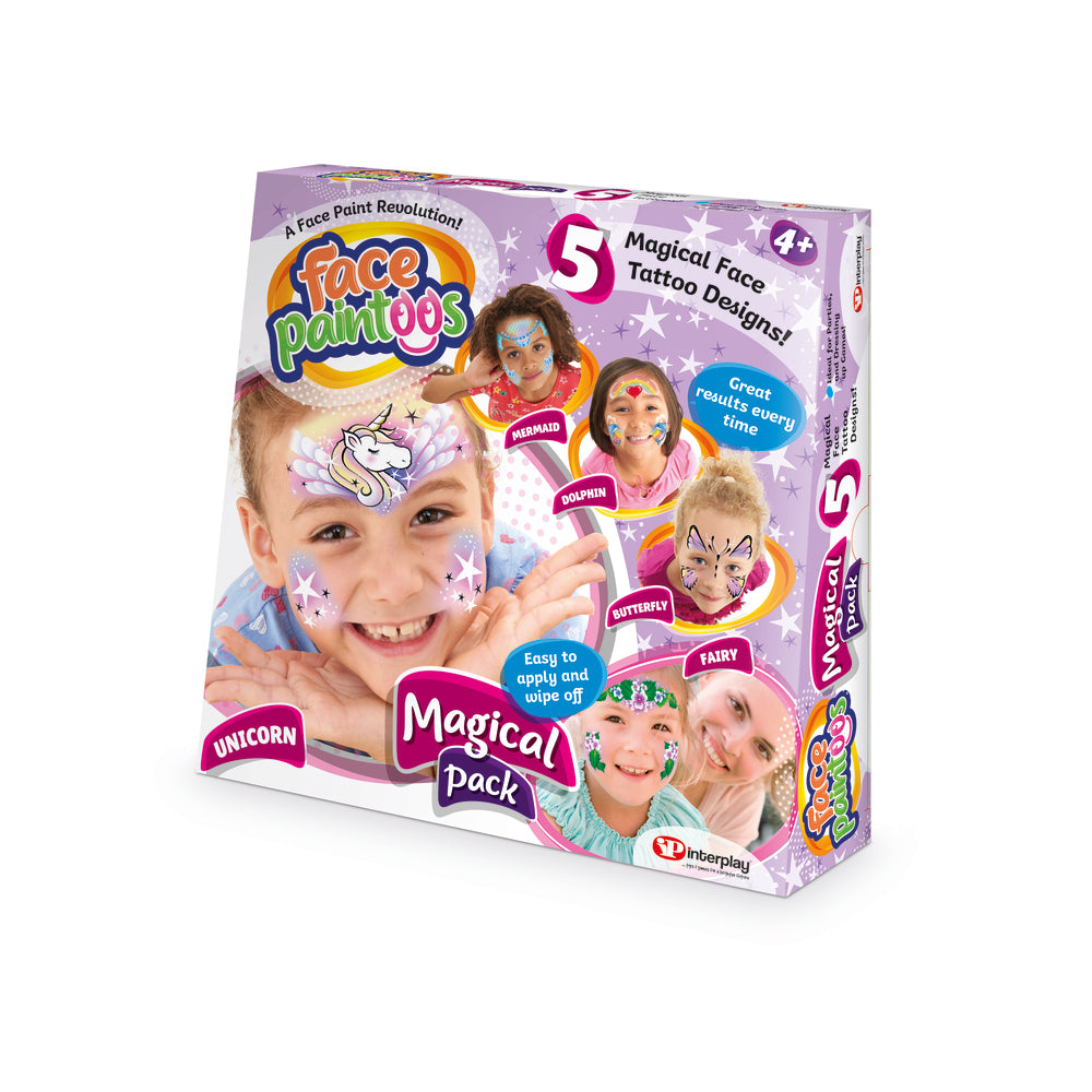 FACE PAINT TATTOO MAGICAL PACK