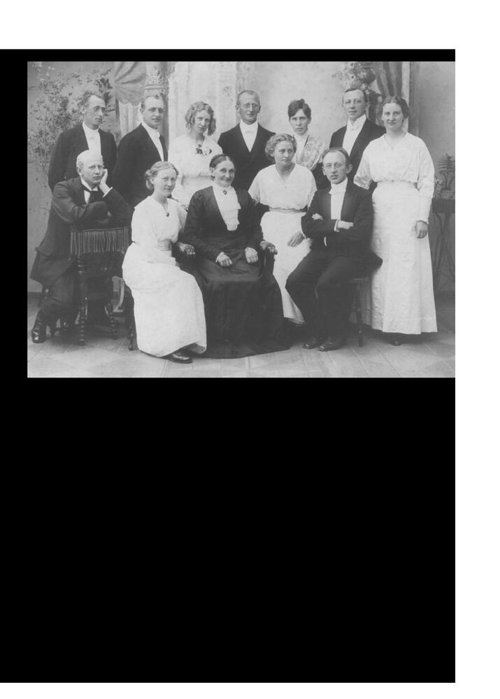 Familien Okkels‘ vandrebøger 1914