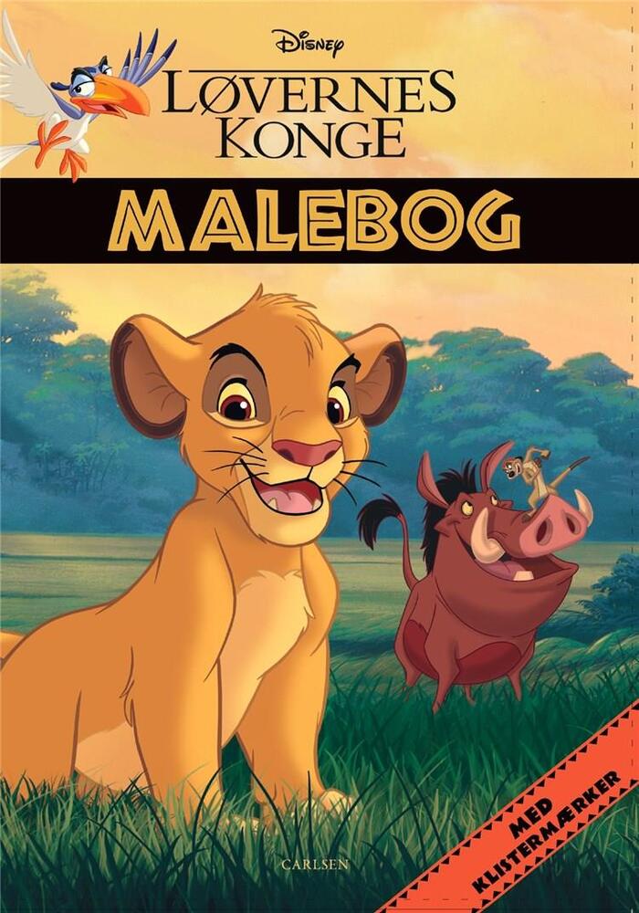 Løvernes Konge: malebog (kolli 6)