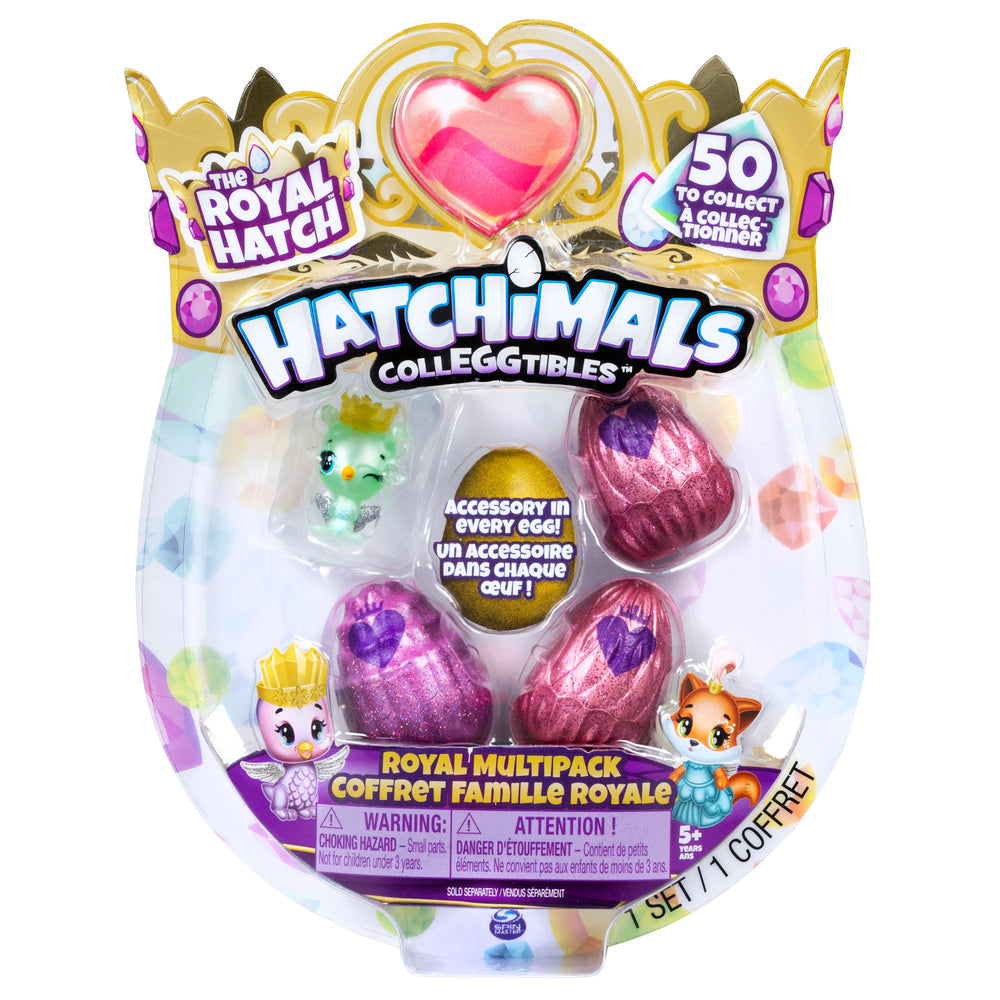 HATCHIMALS COLLEGGTIBLES S6 4-PAK + BONUS