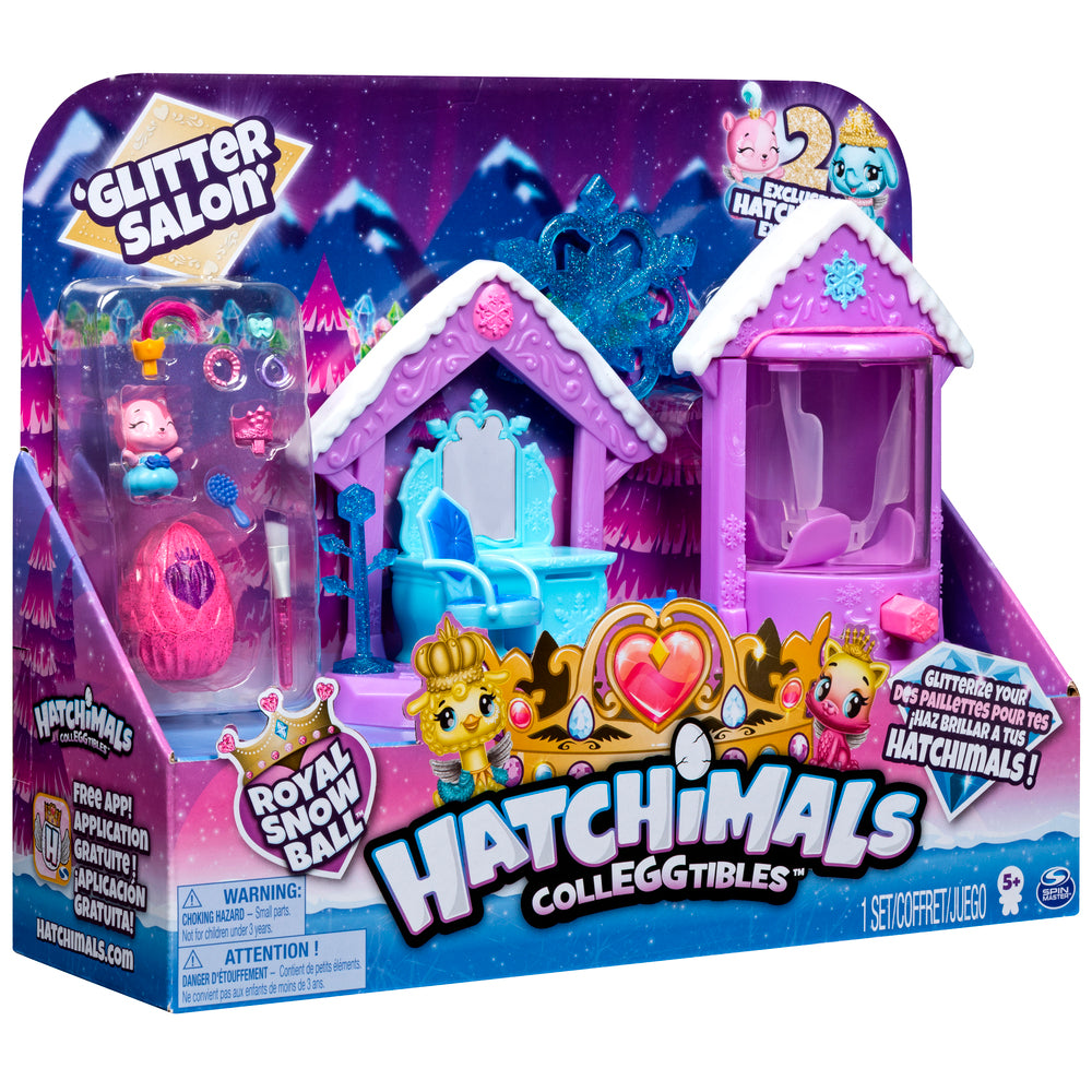 HATCHIMALS COLLEGGTIBLES GLITTER SALON