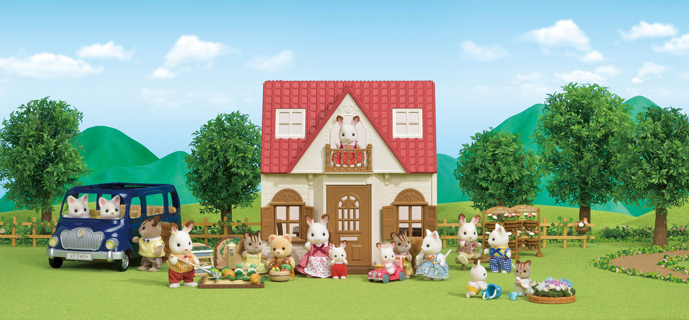 Sylvanian Families Startsæt med hyggehytten