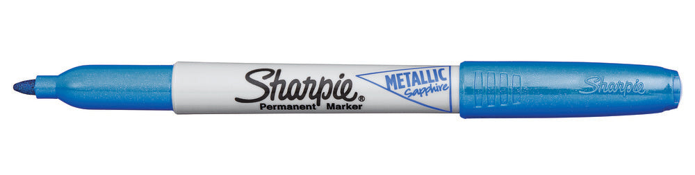 Markersæt permanent sharpie metallic rød/blå/grøn 1,4mm