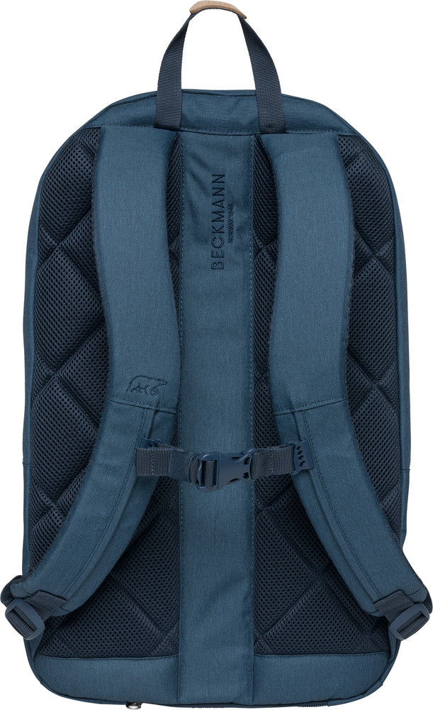 Rygsæk Beckmann city max blue 34 liter m/brystrem