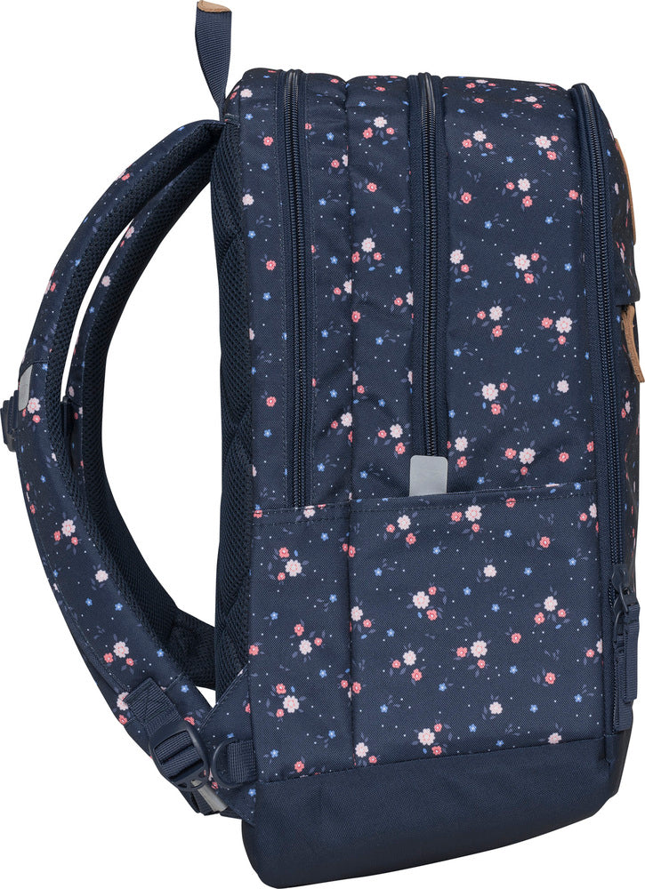 Rygsæk Beckmann urban midi floral mellemtrin 26 liter
