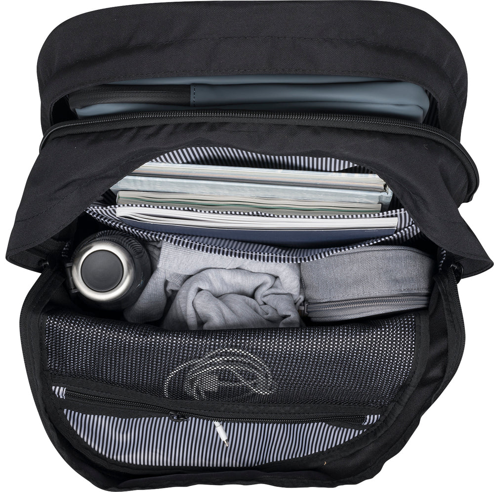 Rygsæk Beckmann city max black 34 liter m/brysterem