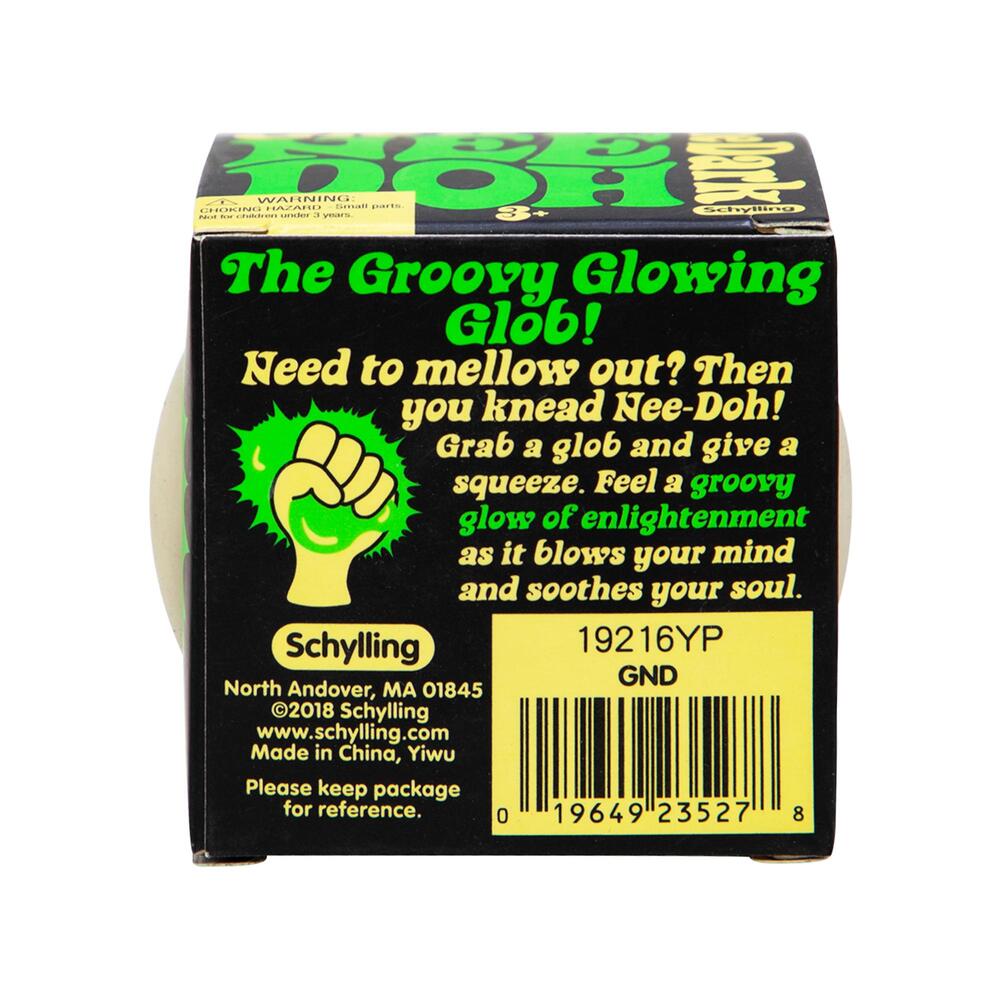 NeeDoh Fidget Bold Glow In The Dark asst