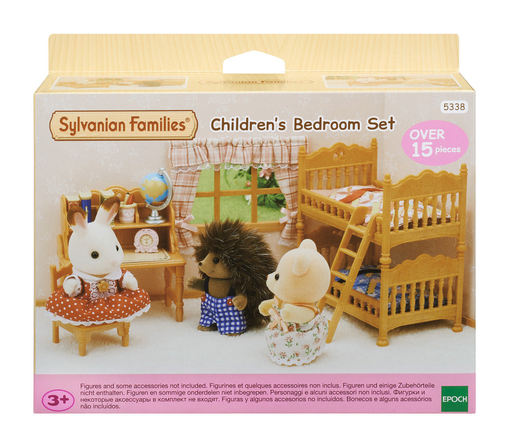 SYLVANIAN FAMILIES Landhus børneværelse med køjeseng