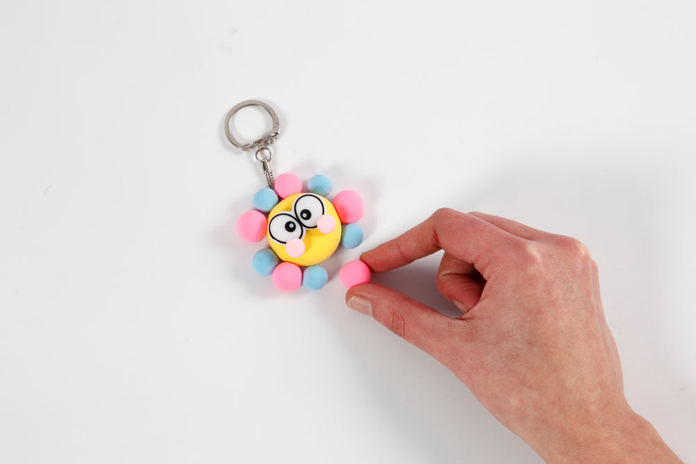Kreativ mini materialesæt modellering figurer m/store øjne