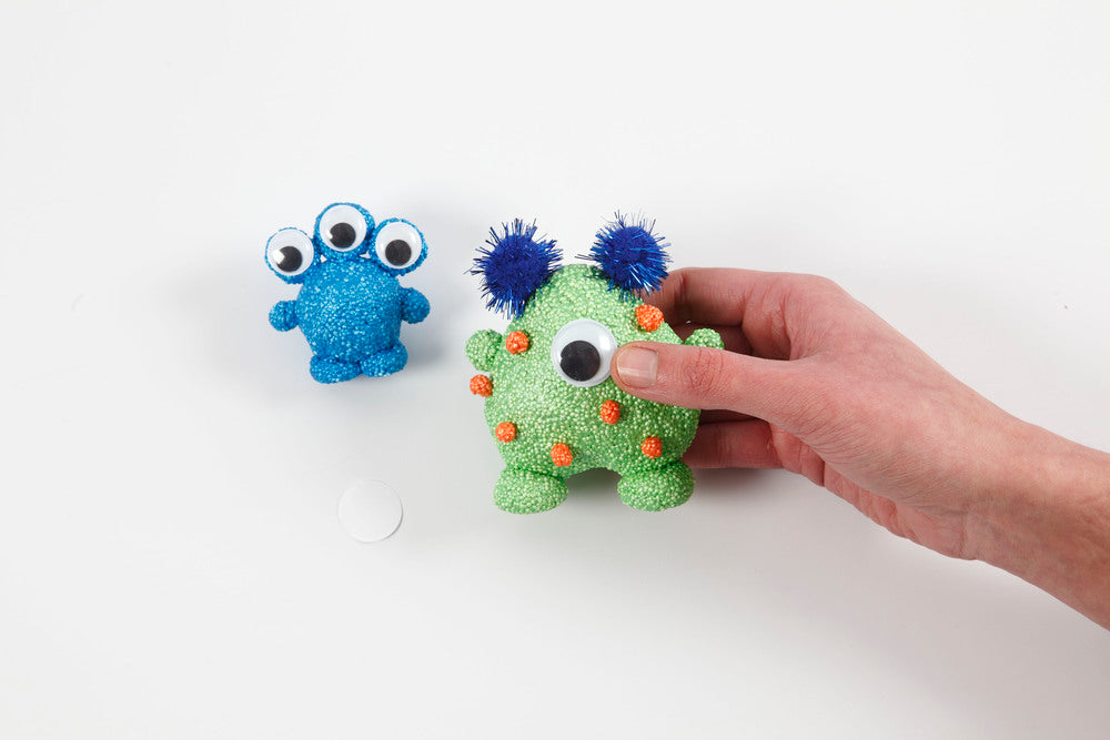 Kreativ mini materialesæt modellering rumvæsner foam clay