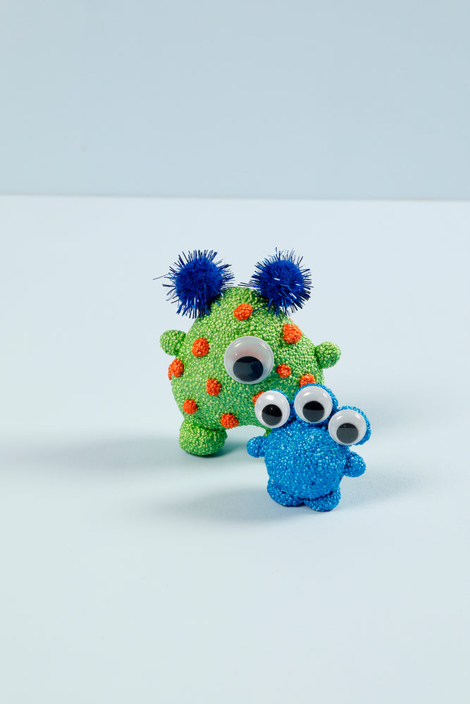Kreativ mini materialesæt modellering rumvæsner foam clay