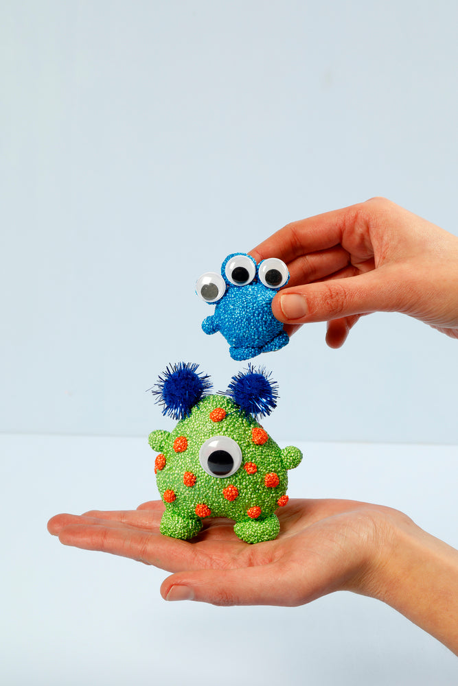 Kreativ mini materialesæt modellering rumvæsner foam clay